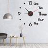 Reloj luminoso DIY, reloj creativo, reloj de pared simple, reloj de pared sin perforaciones, adhesivo de pared para sala de estar, dormitorio, reloj silencioso