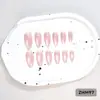 24 PIEZAS Colección de Arte para Uñas Bestseller Transfronterizo Navidad Halloween Flor Uñas Portátiles Ojo de Gato Halloween Piezas de Uñas Portátiles