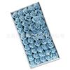 Manshu 3.5cm Mini Jabón de Flor de Rosa Despertar Pequeño Jabón de Flor de Rosa Ramo Inmortal Cubierta de Vidrio Material DIY