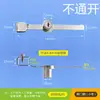 Cerradura de vitrina de médico pequeño estante de puerta corredera cerradura de puerta de cristal cerradura de puerta corredera 328 cerradura de puerta corredera 318 cerradura dentada cerradura de ventana