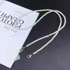 Cadena Cruzada de Perlas Versátil de Moda Funda Universal para Teléfono Móvil diy Sello para Teléfono Móvil sin Perforación Estilo ins Cadena de Perlas Artificiales