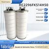 Hc2296Fks14H50 Substitui Elemento Filtrante Hidráulico Pall Estação de Óleo Lubrificante Elemento Filtrante Universal