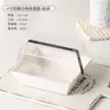Caja para Tiramisú Caja para Pastel Vasco Caja de Embalaje para Postre Horneado Piezas Cortadas Elevadas de 4 Pulgadas