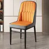 Cadeira de Jantar, Cadeira para Mesa de Jantar Doméstica, Cadeira de Chá de Luxo Leve de Alta Qualidade, Cadeira de Ferro, Banqueta para Maquiagem, Cadeira de Lazer, Banqueta com Encosto para Mahjong