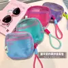 Bolsa de Tofu Dopamina Mini Rede Portátil de Viagem Bolsa de Armazenamento para Artigos de Higiene Pessoal Maquiagem Bolsa para Retoques Grade para Miudezas