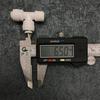 Conector para Purificador de Agua 2 Puntos Tres Vías Rosca Izquierda Recto Máquina de Agua Pura para Beber Tres Puntos Manguera PE Juego de Filtro RO