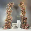 Arco de Cuerno Tallado en Hierro de Nuevo Estilo Transfronterizo para Bodas, Arco de Accesorios para Bodas, Puerta de Marfil, Marco de Puerta de Cuerno Estilo Europeo