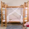 Mosquitero para estudiantes escuela fábrica dormitorio techo cuadrado mosquitero sin instalación producción de fábrica de una generación de cabello