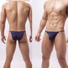 Una generación de ropa interior de triángulo de seda de hielo para hombres, de nailon, fina, transpirable, con forma de U, sexy, suave y cómoda, de comercio europeo y americano.