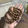 Joia de pulseira de círculo único de sândalo de seda dourada
