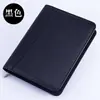 Cuaderno Multifuncional de Hojas Sueltas con Carpeta, Logo Personalizable, Portatarjetas Estilo Cremallera, Portatarjetas de Presentación, Cuaderno de Almacenamiento