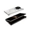 Adecuado para Funda Protectora Magnética Huawei Matex7, Pantalla Plegable de Lujo Ligero, Soporte Giratorio de 360 Grados, Carcasa de Borde Completamente Cubierta Galvanizada Gkk