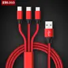 Cable de datos de uno a tres para iPhone Android Tipo-c teléfono móvil regalo cable de carga multifuncional tres en uno
