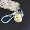 Colgante de Gato de la Suerte Dorado 20Mg Lindo Dibujo Animado Gato Kt Cadena para Teléfono Móvil Llavero Colgante para Bolso Regalo para Amigos
