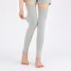 Pierneras de Cachemir de Ajenjo Calentamiento Automático Calcetines Largos para Piernas Frías de Personas Mayores, Calentadores de Rodillas para Invierno, Mangas de Rodilla Extendidas y Engrosadas para Articulaciones