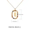 Collar Femenino de Plata de Ley 925 Más Vendido Transfronterizo con Letras en Inglés, Collar Colgante de Lujo Ligero de Nicho con Diamantes, Cadena para Clavícula