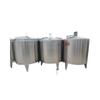 Tanque mezclador de acero inoxidable para alimentos de 3 toneladas, tanque mezclador de doble capa con calefacción eléctrica, tanque mezclador sellado de acero inoxidable 304