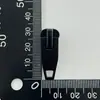 Não. 5 Puxadores de Zíper de Resina, Cabeça de Zíper Preta Eletroforética, Acessório de Fivela de Zíper para Roupas, Zíper de Barraca em Estoque