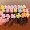 Pente de Franja Infantil Artefato para Quebrar Cabelo de Menina Cartões de Cabelo para a Parte Frontal da Cabeça Infantil 2025 Novo Acessório de Cabeça para Bebê