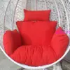 Cojín para silla de mimbre de cesta colgante, columpio nido de pájaro individual lavable, cojín para silla colgante, cojín para silla de mimbre, cojín para planta colgante de mimbre, engrosado