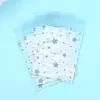 Saco Adesivo Autocolante Estrela Ins Saco de Embalagem para Presente Pequeno Selo Criativo e Cultural Saco para Doces e Biscoitos Saco Autovedante Estilo Ins