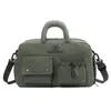 Bolsa de Viagem Casual da Moda Grande Capacidade Leve Resistente ao Desgaste Nylon de Mão Transversal Unissex para Viagens Curtas Viagens de Negócios Saúde