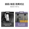 Nuevos ganchos de almacenamiento para coche, color original del coche, ganchos pequeños para la guantera del lado del pasajero, accesorios de modificación interior