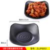 Plato pequeño comercial para restaurante japonés, vajilla de melamina, plato de aperitivos para bar, KTV, plato frío de plástico