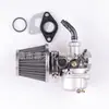 Conector de carburador PZ19 motocicleta todoterreno ATV Accesorios ATV Carburador modificado Filtro de aire