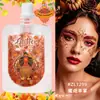 Carnaval Festival de Ação de Graças Transfronteiriço Maquiagem Holográfica Criativa de Peru Gel com Glitter de Folha de Bordo Gel Brilhante para Corpo e Rosto