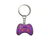 Llavero de Controlador de Juego Llavero de Goma Blanda Accesorios Llavero de Coche DIY Llavero de Mochila Llavero de Auriculares Colgante