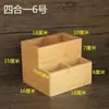 Caixa de Armazenamento Multifuncional de Bambu Porta-Hashi para Restaurante Comercial Caixa de Papel para Guardanapo de Hotel Loja de Macarrão Porta-Hashi para Lenços de Papel