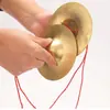 Venta al por mayor de fábrica pala de cobre platillos de cobre platillos de cobre platillos de cobre pequeños tocar instrumentos musicales platillos de cobre un par