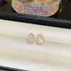 Pendientes de Botón de Flor Delicados y Versátiles de Plata S925 para Mujer, Pendientes de Perla de Lujo de Gama Alta, Accesorios para Orejas de Moda y Elegantes