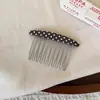 Peine para Flequillo de Acetato con Puntos, Lujo Ligero y Sencillo, Sensación de Alta Gama, Peine de Inserción Trasera, Pinza para el Cabello sin Costuras, Accesorios para el Peinado del Cabello Rebelde