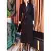 23006 Da Ai Mei Yi Yuan 2026 Vestido Nuevo Estilo Primavera Temprana con Cuello de Solapa, Elegante Vestido Largo Ajustado para Mujer