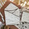 Manta para Bebé, Estilo Delgado de Verano, Manta para Recién Nacido, Algodón Puro, Manta para Sala de Partos de Bebé Recién Nacido, Saco de Dormir Envoltorio Anti-Salto