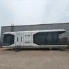 Casa Cápsula Espacial Acampamento ao Ar Livre Residencial Estufa Multifuncional Quarto Cápsula Modular Dobrável