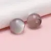 Botões de pérola coloridos tingidos sob medida para cheongsam, Hanfu, botões decorativos de resina, camisa, traje Tang, botões de imitação de jade costurados à mão