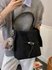 Bolsa Saco Personalizada, Simples e Fashion, Textura Casual, Bolsa de Novo Estilo, Bolsa de Ombro Transversal Feminina Outono e Inverno 2026