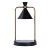 Lámpara de fragancia retro sin fuego, lámpara de cera fundida con atmósfera, candelabro, lámpara de vela fundida, lámpara de mesa para dormitorio con regulación de temperatura sin humo, luz de noche