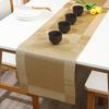 Conjunto de Bandeira de Mesa Diagonal Moderno Simples Tapete Isolante de PVC Tapete de Mesa de Jantar Tapete para Comida Ocidental Tapete Isolado Anti-Escaldante para Tigela Tapete Decorativo