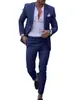 Amazon Chaqueta Casual para Hombre Traje Cruzado Comercio Exterior Nuevo Lino Traje Moda Delgado Boda Traje para Hombre