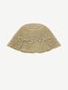 Coreano Ins Bow Woven Basin Hat Novo Chapéu de Balde Feminino Primavera e Verão Respirável Protetor Solar Chapéu de Pescador Mostra Rosto Pequeno