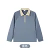 2501 Ropa de Trabajo para Camarero de Catering Estampada con Logo Otoño e Invierno Comida Caliente Hotel Sudadera Ropa de Trabajo de Manga Larga Bordado