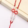 Nuevo colgante de jade hetiano hecho a mano, accesorios de cordón, cuentas de jade clásicas, cuerda trenzada, collar, venta al por mayor