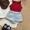 26 Nuevos Estilos de Verano para Niñas, Camisola Corta Versátil Simple para Niñas, Top sin Mangas Casual Trendy de Calle para Baile Callejero, Dopamina