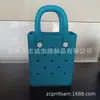 Fábrica em estoque atacado bolsa de praia EVA à prova d'água armazenamento mini bolsa moda DIY bolsa com furos pode ser personalizada LOGOTIPO