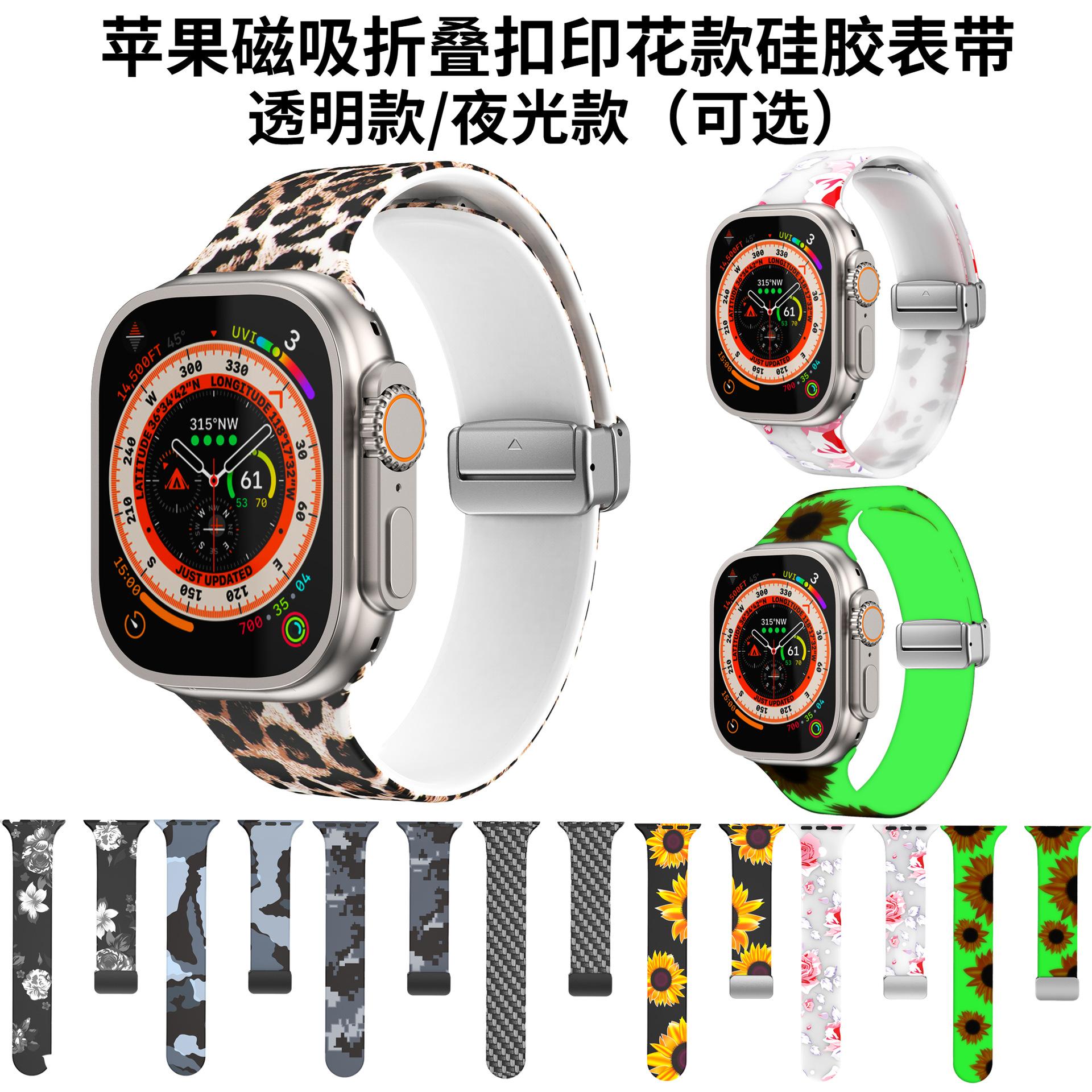 苹果印花磁吸扣主图