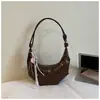 Bolsa de Axila de Empanada de Alta Apariencia 2026 Verano Nueva Moda Tendencia Plisada Estilo Coreano Chic Bolso de Hombro Cruzado